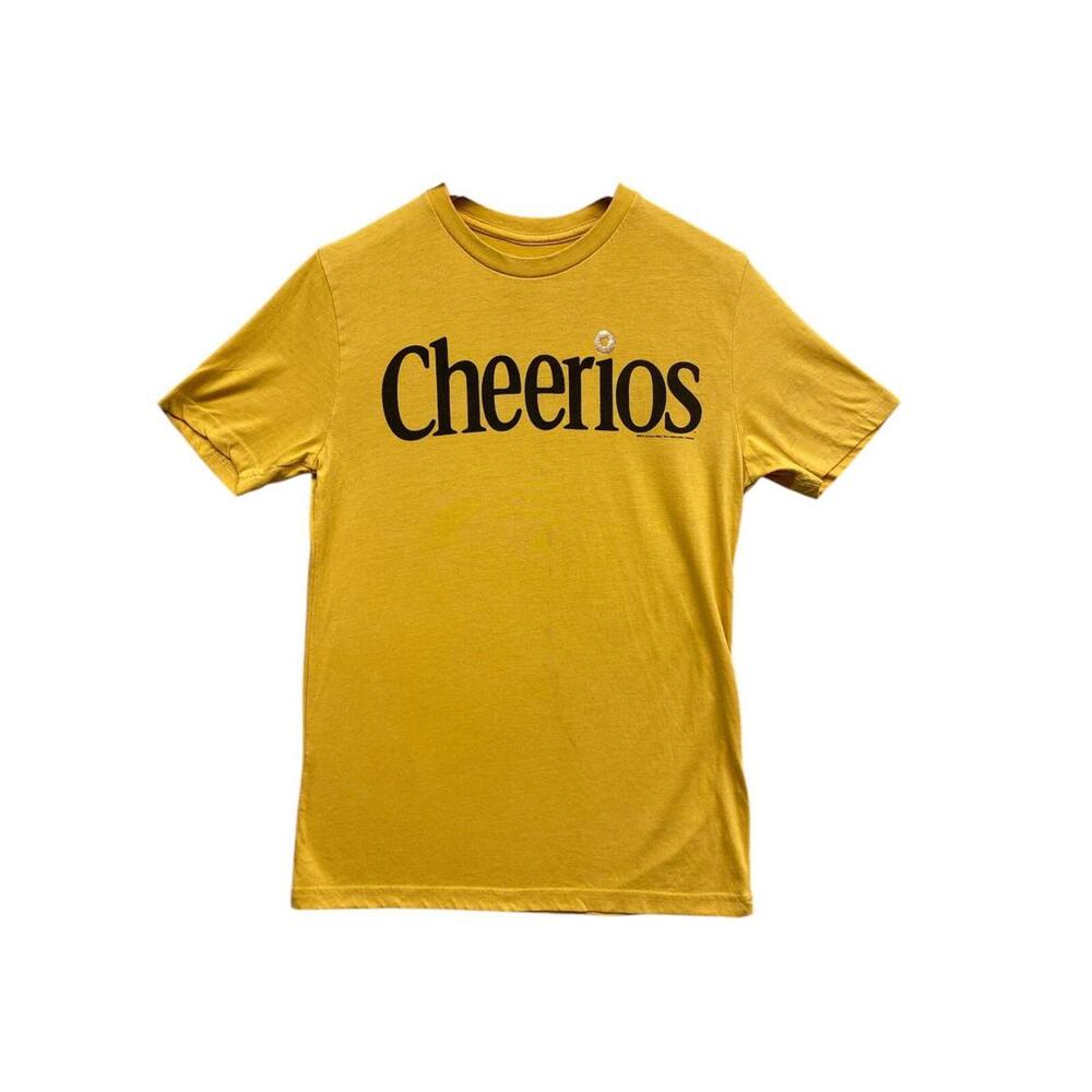 Y2K Cheerios Vintage T Shirt on Savvy Printed Tag Size S/P Double Stitched